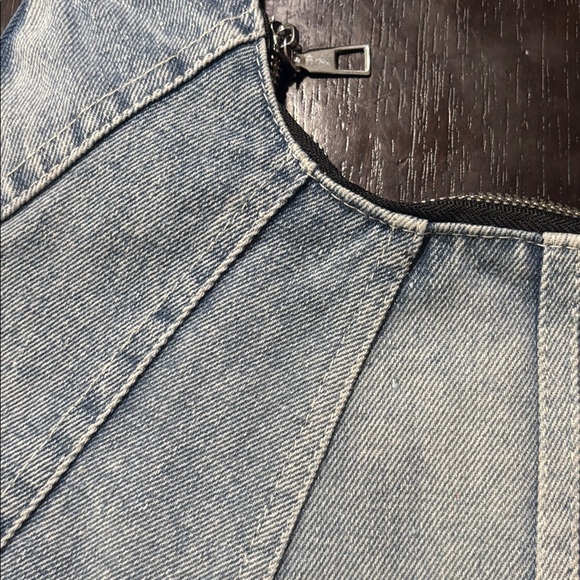 Denim Hobo Bag purse - Picture 6 of 10